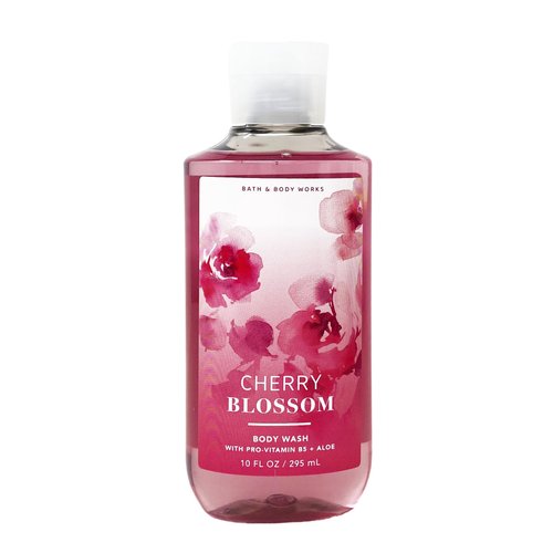 Bath and Body Work CHERRY BLOSSOM Duo Bundle - Body Wash and Body Lotion - Full Size