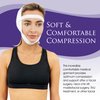 Contour MD Compression Face & Chin Mask – Support for Neck Lift, Facial, Plastic & Oral Surgery, TMJ Relief, Chin Strap, Mask Lift Post Surgery Garment, Medical Head Wrap for Enhanced Recovery