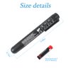 Brake Fluid Liquid Tester Pen, Auto Brake Diagnostic Testing Tool with 5 LED Indicators, Hydraulic Fluid Liquid Oil Moisture Analyzer, Car Accessories Check Engine for DOT3 DOT4 DOT 5.1 Brake Fluid