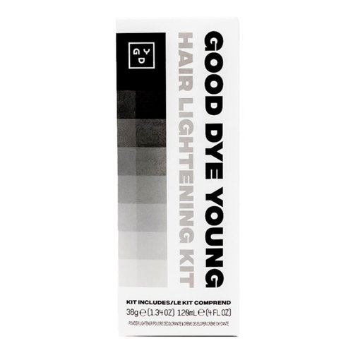 Good Dye Young Hair Lightener Kit with Dust Free Powder Lightener and 25 Volume Developer - Moisturizing Bleaching Kit - Vegan Hair Bleach (4 oz.)
