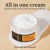 Snail Mucin 92% Moisturizer Advanced Snail 92 All in One Cream, Snail Mucin Moisturizer Face Cream Anti Aging Facial Moisturizer for Women Men, Hydrating Moisturizer Face Daily Moisturizer for Face