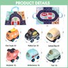 Baby Car Toy for 1 Year Old Boy, Push and Go Cars Toy with Play Mat/Storage Bag for Toddlers Toys Age 1-2,Baby Toys 12-18 Months,1 Year Old Boy Christmas Birthday Gift for Infant Toddlers (6)