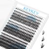 KevKev Lash Clusters 300Pcs Individual Lashes Manga Lashes 30D+40D+50D Eyelash Clusters Eyelash Extensions Cluster Lashes Thin Band & Soft (Manga 30+40+50D, D-8-16mix)