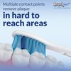 Brushmo Sensitive Replacement Toothbrush Heads Compatible with Sonicare HX6053, 8 Pack