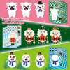 27 Sheets Christmas Stickers for Kids Make a Face Stickers Make Your Own Christmas Characters Mix and Match Stickers Santa Snowman Reindeer Christmas Crafts Activities Games Party Favors Supplies