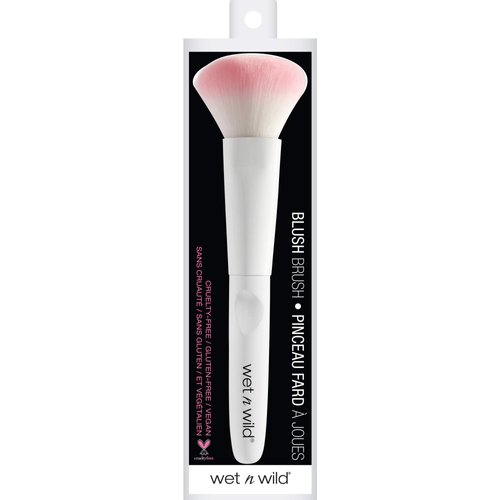 wet n wild Concealer Brush, For Mineral & Liquid Makeup, Plush Fiber blending brush, Ergonomic Handle