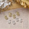 ZASKHLD Money Dollar Nail Charms 3D Metal Alloy Dollar Sign Nail Gems Gold Silver Nail Jewels with Rhinestones Shiny Luxury Dollar Nail Art Supplies for Women Girls DIY Nail Manicure Decorations 20Pcs