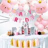 Pink Cat Birthday Party Decoration Kitty Cat Balloons Cat Kitty Birthday MEOW Banner Meow Party Supplies Pink Cat Kitty Cake Decoration