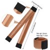 cobee Hair Bun Maker, Donut Bun Maker for Long Hair, French Twist Hair Fold Wrap Snap, Bun Hair Tool for Women and Kids(4 Pcs Set)