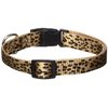 East Side Collection Cheetah-Print Nylon Dog Collar, 14–20-Inch