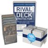 Premium 500 Count - Rival Clear Gloss Deck Protectors | MTG Card Sleeves Clear, Magic Card Sleeves, Sports/TCG Card Sleeves, MTG Card Game Sleeves, MTG Sleeves, MTG Deck Sleeves, Card Sleeves MTG.