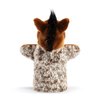 DEMDACO Animalcraft Black and Brown 11 Inch Stuffed Plush Puppet Polka The Appaloosa Horse