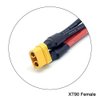 FLY RC 2pcs XT90 Plug Parallel Battery Connector Cable XT90 Connector Style Parallel Y-Harness for Quadcopters Multirotors RC LiPo Battery Male and Female Connectors