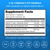 NutraChamps 5-HTP 200mg | 120 Vegan Capsules | 5 HTP Supplement to Support Stress Relief, Brain Health, Enhanced Mood & Sleep | Pure 5HTP 100mg Pills Plus Co-Factors Vitamin B6 & Vitamin C