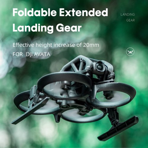 Craznick Avata Landing Gear Foldable Quick Release Extension Leg for DJI Avata Accessories