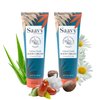 Saavy Naturals Sweet Orange Body Cream for Women, Absorbent Shea Butter Vegan Formula for Women, Thick and Creamy, Naturally Scented Body Lotion for Dry Skin, 8.5 Oz, 2 Pack