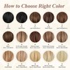 SEGO Claw Clip Messy Bun Hair Piece Short Ponytail Extension With 4 Bendable Metals DIY Synthetic Fake Hair Bun For Women 8 Inch-#10B Medium Brown