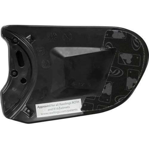 Rawlings | R-EXT COOLFLO Batting Helmet Face Guard | Fits all COOLFLO (RCFH) Helmet Models | Right-Hand Batter | Black
