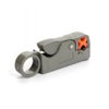 Gaobige Coax Cable Crimper Kit Tool for rg6 rg59 Coaxial Compression Tool Fitting Wire Stripper with Gaobige 10pcs F Compression connectors - Grey