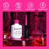 RARJSM Glow in The Dark Gel Nail Polish Hot Pink Gel Polish Glow in Dark Gel Polish Luminous Gel Nail Polish Soak off U V/LED Cured Nail Art Manicure 1PCS 15ml for Salon DIY at Home for Women Girls
