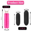 Volumizing Roller Clips, Amreich Hair Root Clips for Volume, Heatless Curlers for Bangs, 6 PCs Hair Roller Clips with 2 PCs Bump it Up Sponge Clips Quick Hair Styling Clips