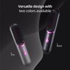 Mindrain Mini Cordless Hair Straightener Brush, Portable Straightening Brush, Only 230g, Lightweight to Carry Out, 5200mAh, USB Rechargeable, Anti-Scald, Gifts for Women, lovers or friends. (Black)