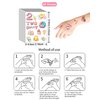 Two Sweet Birthday Party Supplies Temporary Tattoos - 228Pcs Pastel Donut Dessert Ice Cream Tattoos Stickers for Kids - Two Sweet Party Favors for 2 Year Old Birthday Decorations Girl