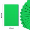Do²ping Dark Green Foam Sheets Crafts, 8.5x5.5 Inch Eva Craft Foam Paper for Crafts Project Classroom Scrapbook DIY Cosplay (Dark Green-10 Sheets)