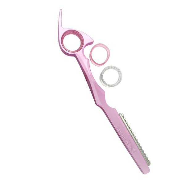 Sharkfin Shears PINK RAZOR WITH 1 JATAL RAZOR BLADE