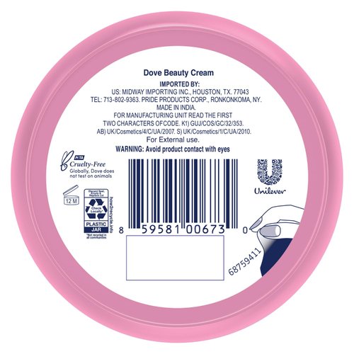 Dove Body Love Beauty Cream, Lightweight, Fast-Absorbing Face and Body Cream for Normal to Dry Skin, 24-Hour Moisture, Luxuriously Scented Face Cream, Hand & Body Lotion, 5.07 Fl Oz (Pack of 3)