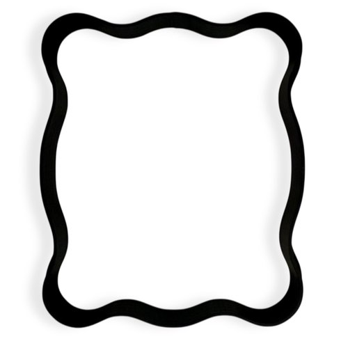 Picture Frame Cookie Cutter with Easy to Push Design (4 inches)