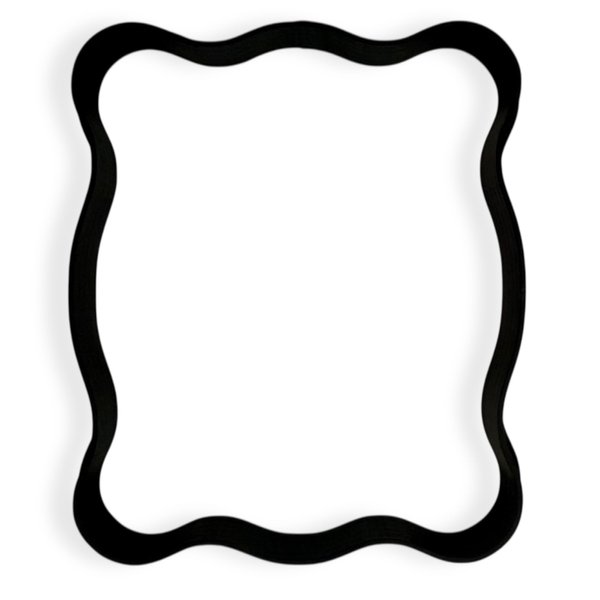 Picture Frame Cookie Cutter with Easy to Push Design (4 inches)