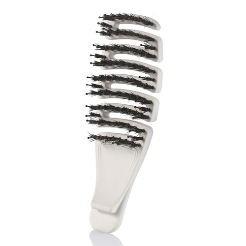 SEACRET Hair Brush - Paddle Brush, Ergonomic Detangling Hairbrush for Women, Men, and Kids. Curly Hair Brush. Boar Bristle Hair Brush suitable for All Hair Types. (Mini)