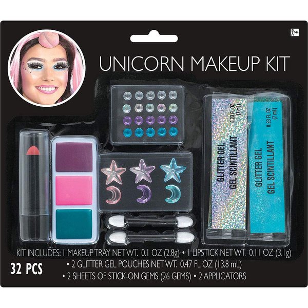 Hallo Makeup Halloween Costume Accessories Makeup Magical Unicorn Makeup Kit