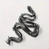 Halloween Hair Claw Clips Hair Claw for Women 1Pcs Snake Hair Claw Clips for Thick Hair Black Hair Clips Hair Clips Metal Hair Clips Black Snake Designs Halloween Clips Cute Hair Clips Accessories