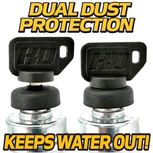 HD Switch Starter Ignition Switch Replaces Toro 103991 111215 Wheel Horse Fits 108 111 112 208 211 212 216 312 A51 A81 308-3 308-8 310-8 312-8 312A 414-8 416-8 417-8 w/Dual Dust Protection Upgrade