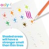 Ooly Scented Yummy Yummy Glitter Gel Pens Set of 12 Pens (New Gen) - 1.00mm NIB Scented Glitter Pens for Kids, Adults, Art Supplies and Stationary Supplies [Yummy Yummy Scented Glitter Pens]