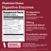 Physician's CHOICE Advanced Gut Health Bundle: 60 Billion Probiotics 30ct + Digestive Enzymes 60ct for Digestive, Gut, and Immune Health Supports Occasional Constipation, Diarrhea, Gas, and Bloating