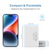 USB C Charger Block, Fast Charging Station, PD 95W Adapter for MacBook, iPad Pro, Laptop, Galaxy S24, iPhone 16/15 and More Series -Cell Phone Wall Chargers