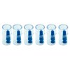 DMV Scleral Cup Lens Inserter Pack of 6, Ventless Contacts Inserter Tool for Scleral Lenses, Hard Contact Lenses, and Prosthetic Eyes, Applies Contacts Safely, Comfortably & Hygienically