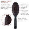 Cricket Static Free Cushion Styling 220 Hair Brush for Detangling and Styling Thick Curly Wavy All Hair Types