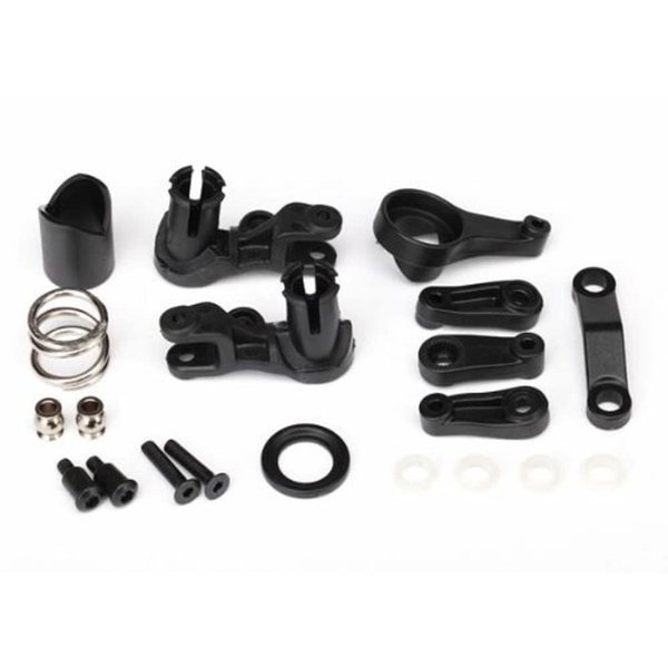 Traxxas 6845X Steering Bellcranks Horns Spring and Retainer Truck