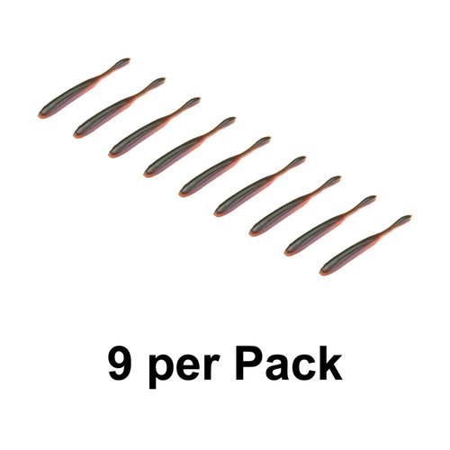 Strike King Lures KVD Perfect Plastics Dream Shot Soft 4"" Desert Craw Opt Package of 9 Fishing Bait (DSKVD-274)