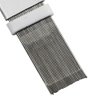 Condenser Comb Stainless Steel Fin Comb Brush for Air Conditioner Blade Cooling Straightening Cleaning Tool (Silver)