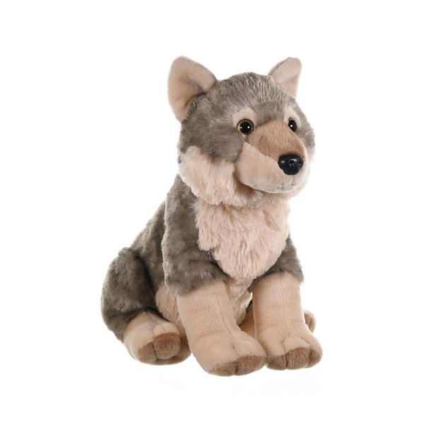 Wild Republic Wolf Plush, Stuffed Animal, Plush Toy, Gifts for Kids, Cuddlekins 12 Inches