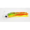 Fishing Lure Set of 6 Trolling Saltwater Skirted Lures: Rigged Lures and Black Bag Included. Catch Any Predatory Pelagic Fish in The Ocean Including Dolphin, Tuna, and Wahoo! (9 inch)
