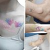 24 Color Body Glitter Gel Temporary Tattoos, Chunky Sequin Glitter with 32 Fashionable Temporary Tattoos 4 Brushes for Festival Birthday Makeup Party