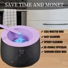 Electric Waxing Kit, Wax Warmer Silicone Liner for Tress Wellness Compatible with 16oz Waxing Kit Melting Wax Bowl for Tress Wellness Wax Warmer or for BLITZWAX Wax Warmer (Purple)