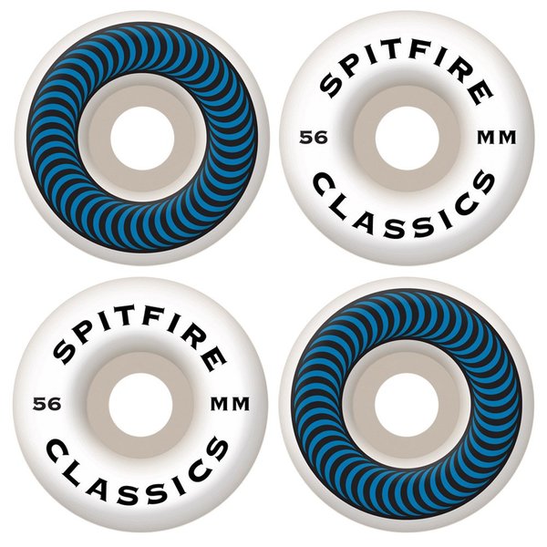 Spitfire Classic Series 56mm High Performance Skateboard Wheel (Set of 4)