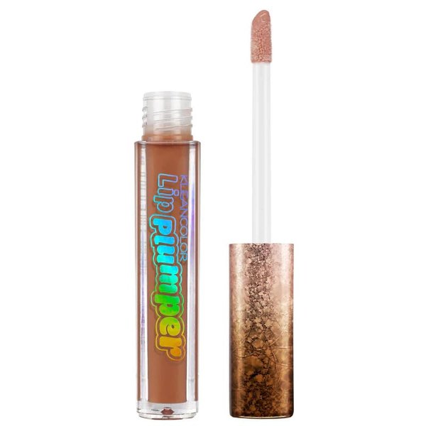 Kleancolor Lip Plumper Lip Gloss (03 - Biscuit), 0.1 Fl Oz (Pack of 1)